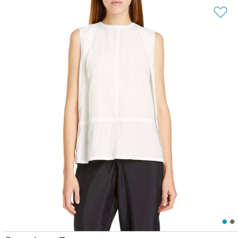 HELMUT LANG Sheer Parachute Top    NWT!!!   Size M